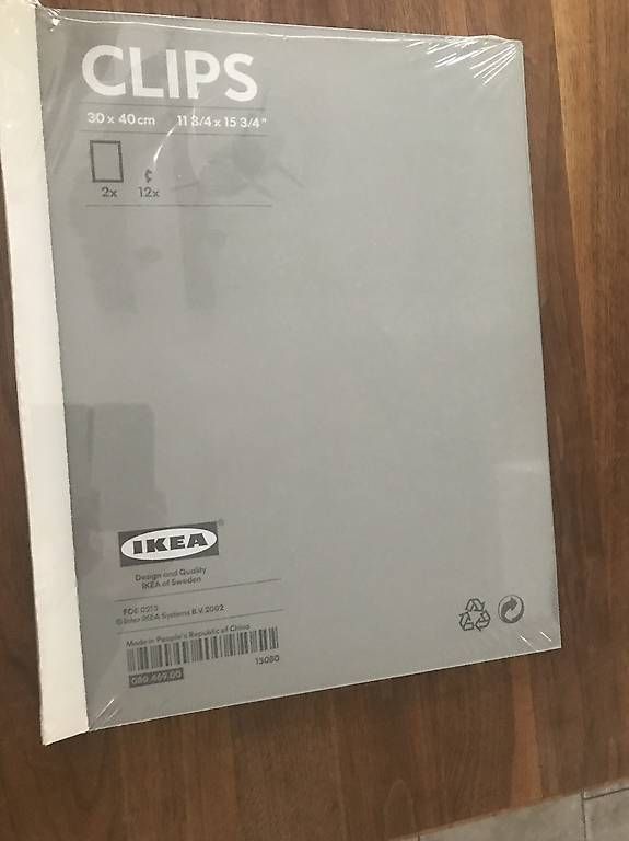 Cornici: 2 CLIPS Glas Bilderrahmen – Usato da schaffhausen venduto da Munot100