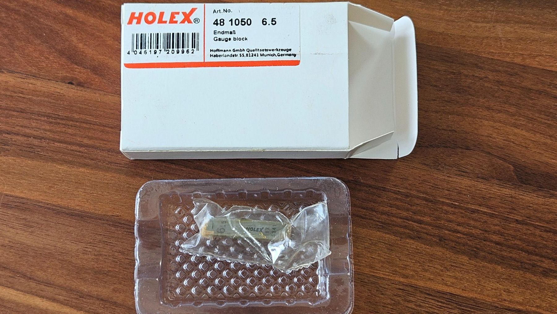 Misurare: HOLEX Endmass 6.5mm neu – Nuovo e nell'imballaggio originale da Untervaz venduto da FullFlap777 1