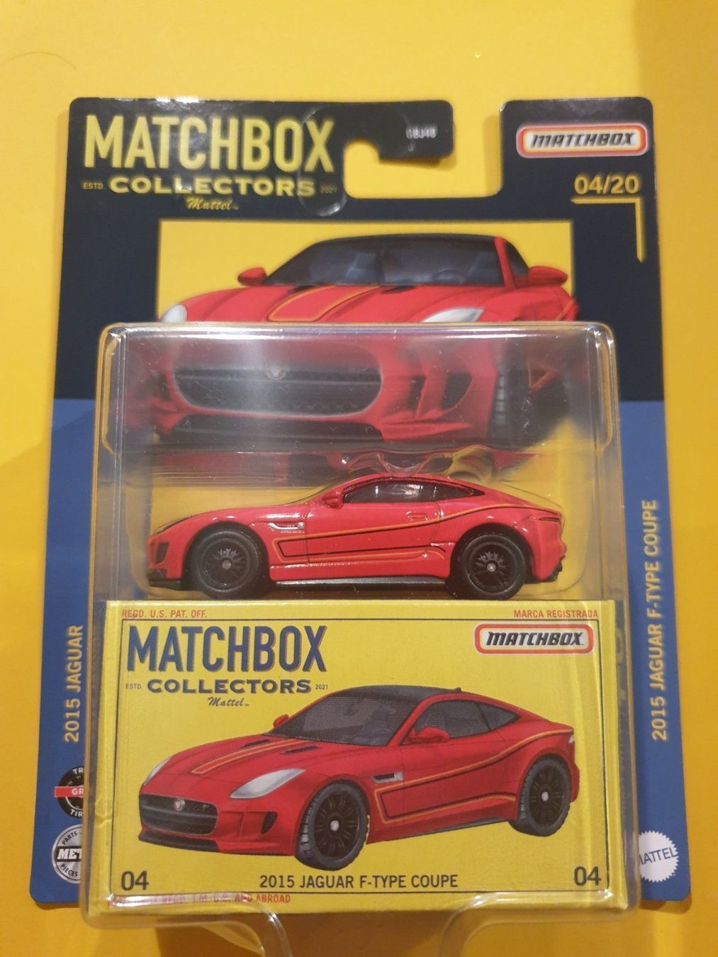 Matchbox Modellini d'auto: Matchbox 2015 JAGUAR F-TYPE COUPE – Nuovo e nell'imballaggio originale da Oftringen venduto da Rotor