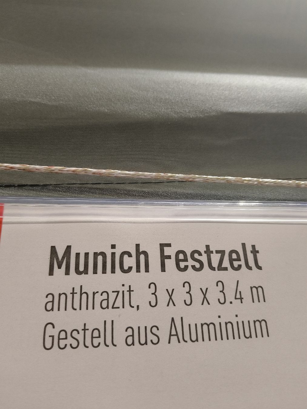 Tentes & Pavillons: Festzelt 3x3x3.4 – D'occasion à Zwingen par inf_2blh 6