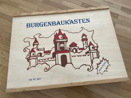 Burgenbaukasten Schloss Baukasten Holz