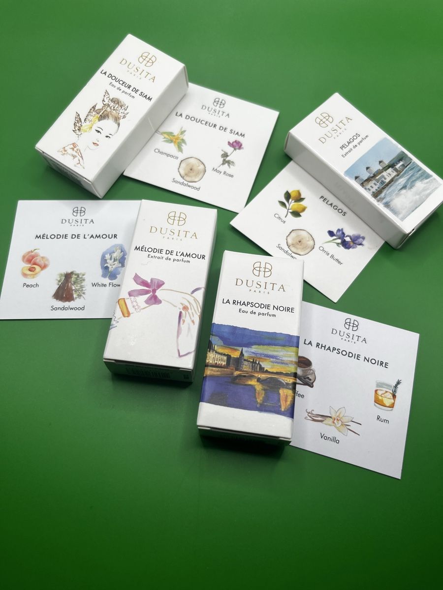 Profumi & Eau de Toilette: EDP by Dusita 4 x 2,5ml NICHE – Nuovo e nell'imballaggio originale da Genève venduto da StaceyH