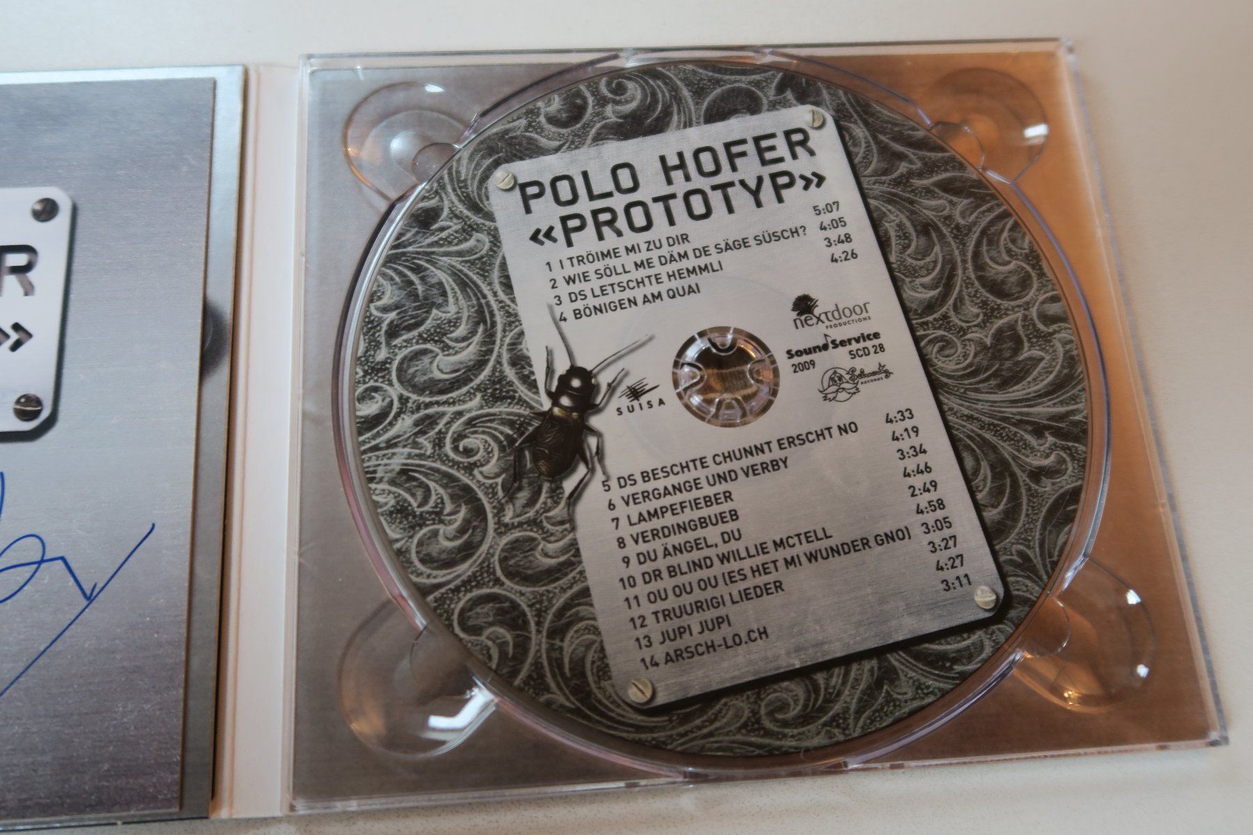 CD: Polo Hofer – Prototyp – Usato da Thun venduto da Karibu70 5