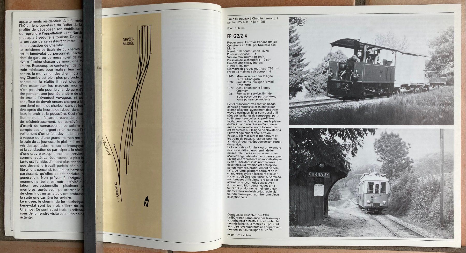 Bücher: Chemin de fer-musée Blonay-Chamby - S. Jarne – Gebraucht aus Versoix von Decapod 1