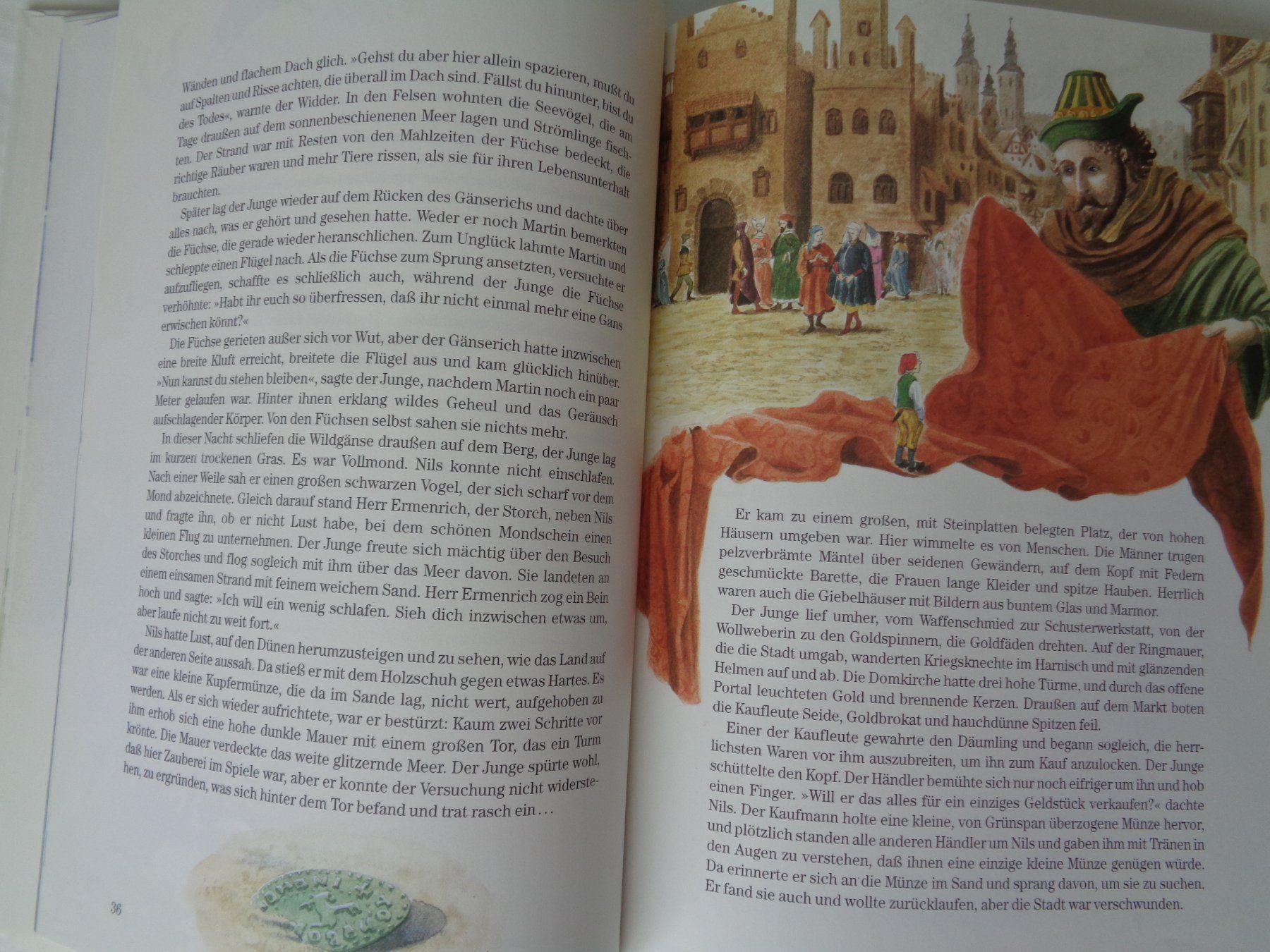 Libri: Nils Holgerssons wunderbare Reise - Schweden 1989 – Usato da Chur venduto da Oregano1 5
