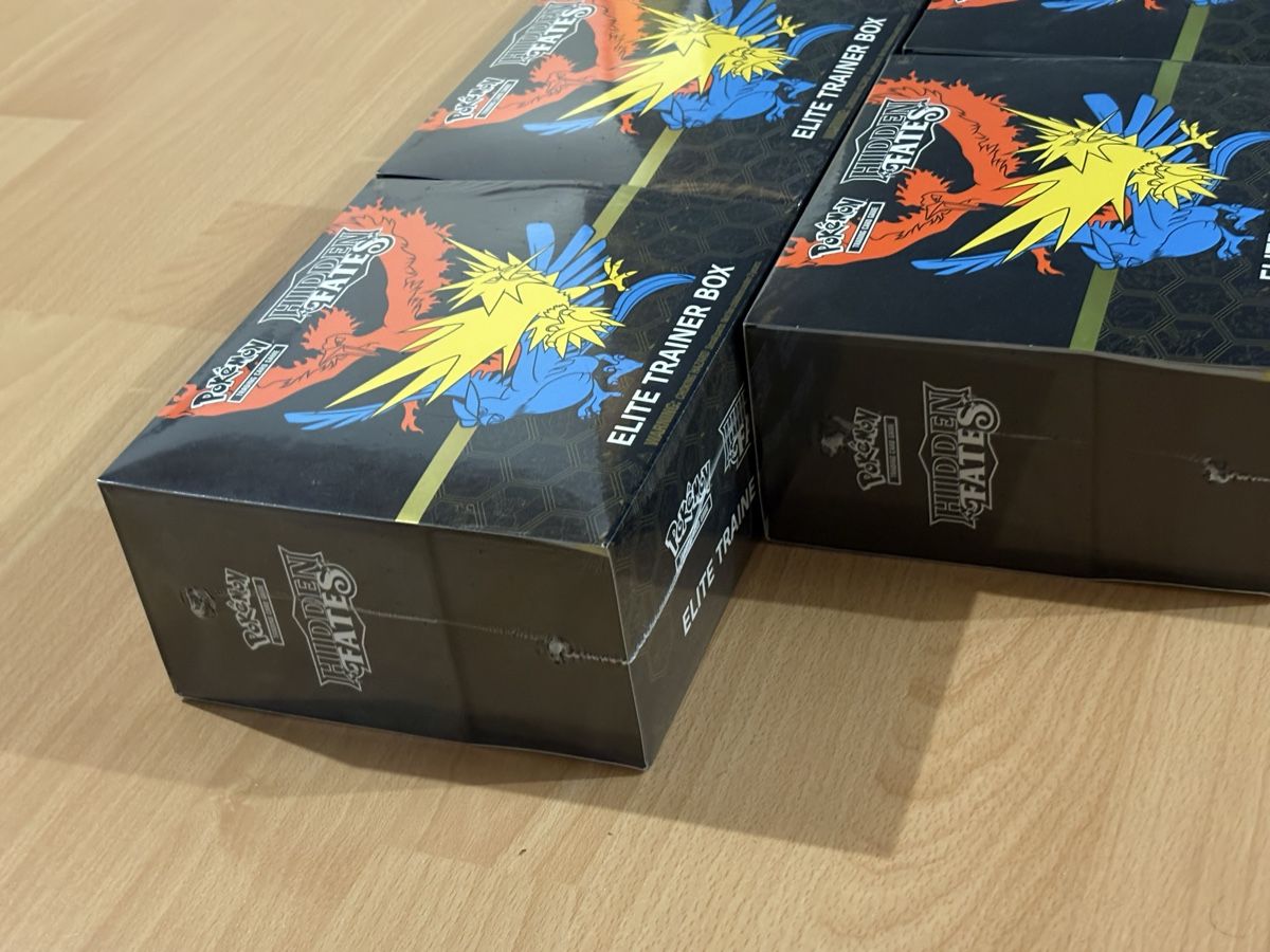 Pokémon Carte collezionabili: 5x Hidden Fates ETBs – Nuovo e nell'imballaggio originale da solothurn venduto da janicklg 2