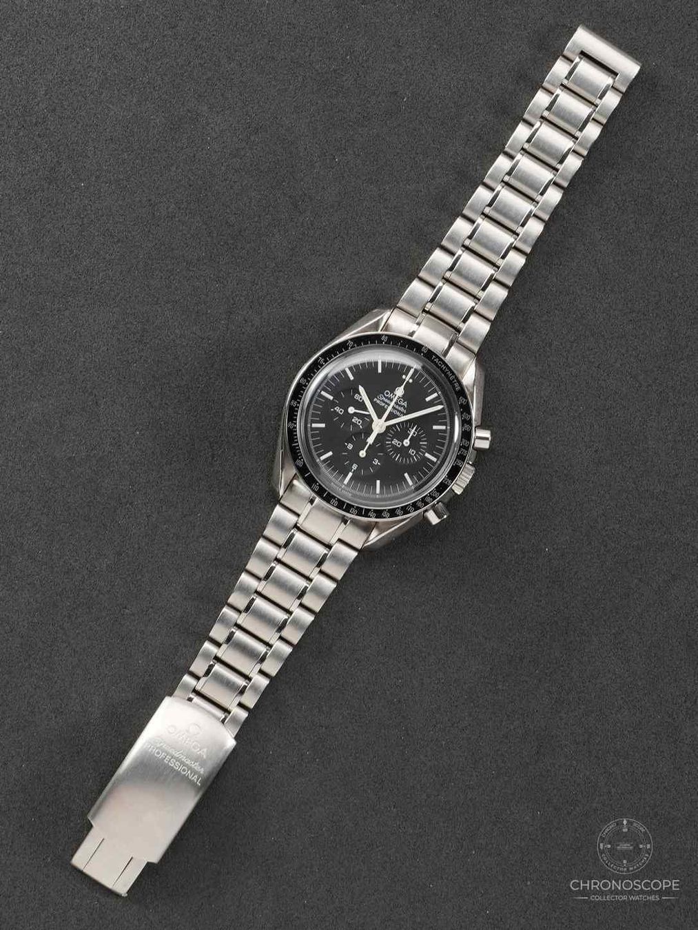 Omega Orologi: Omega Speedmaster Moonwatch Prof. Display Back - Sichtboden – Usato da Luzern venduto da ChronoScope6004 3