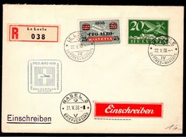 CH - Flugpost - Sonderflug - SF 38.1g - Pro Aero 1938