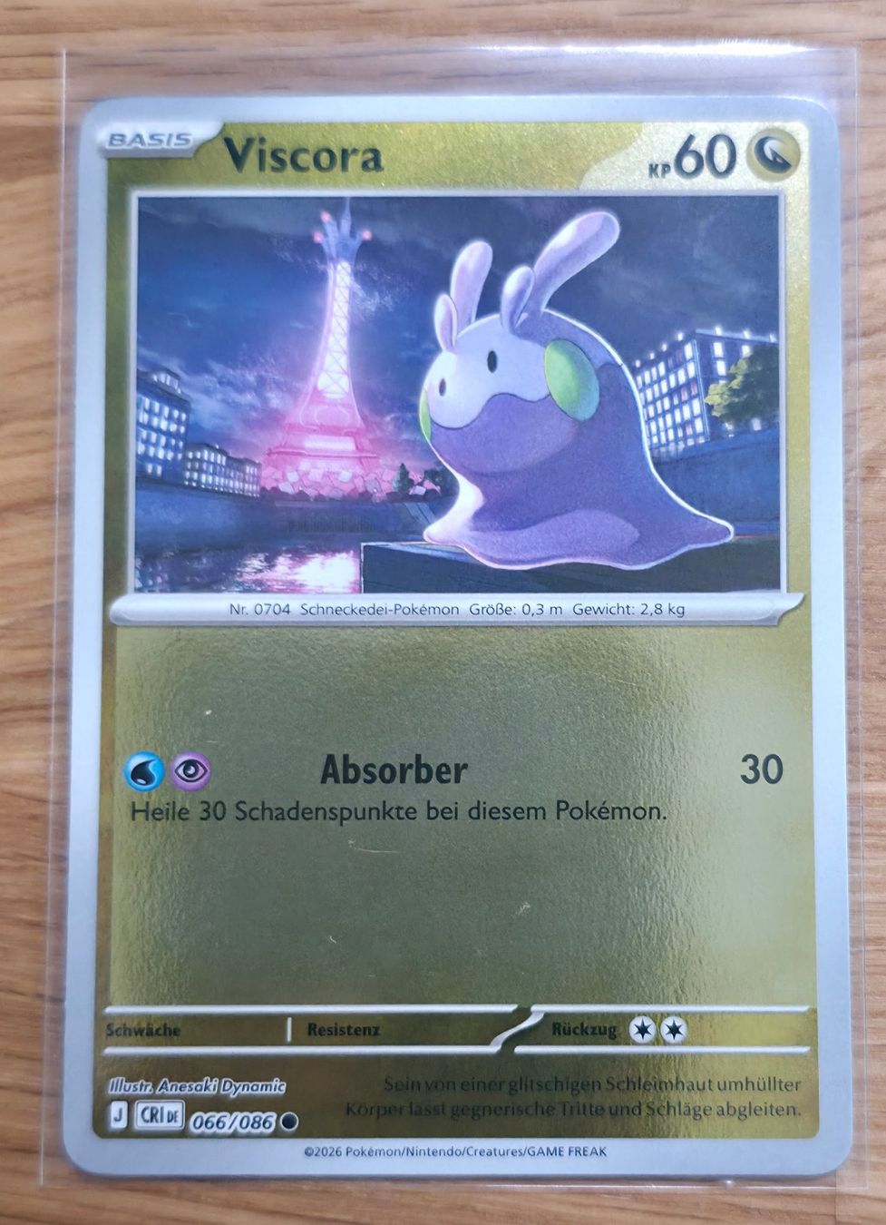 Pokémon Sammelbilder & Trading cards: Viscora 066/086 Wachsendes Chaos – Neu (gemäss Beschreibung) aus Arbon von Twist05