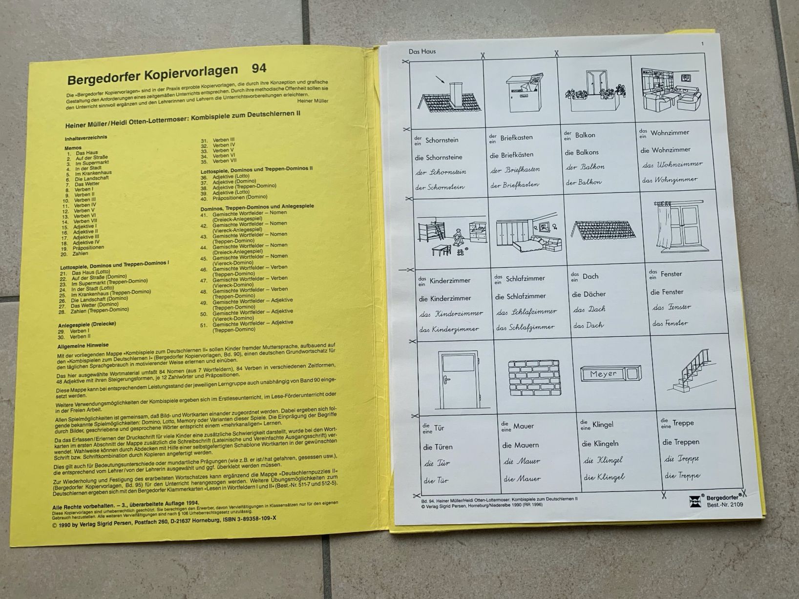 Bücher: KOMBISPIELE ZUM DEUTSCHLERNEN II – Gebraucht aus Brugg AG von olamim 1