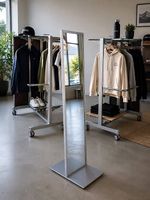 Grand miroir 185 cm  Cadre métallique  Style industriel