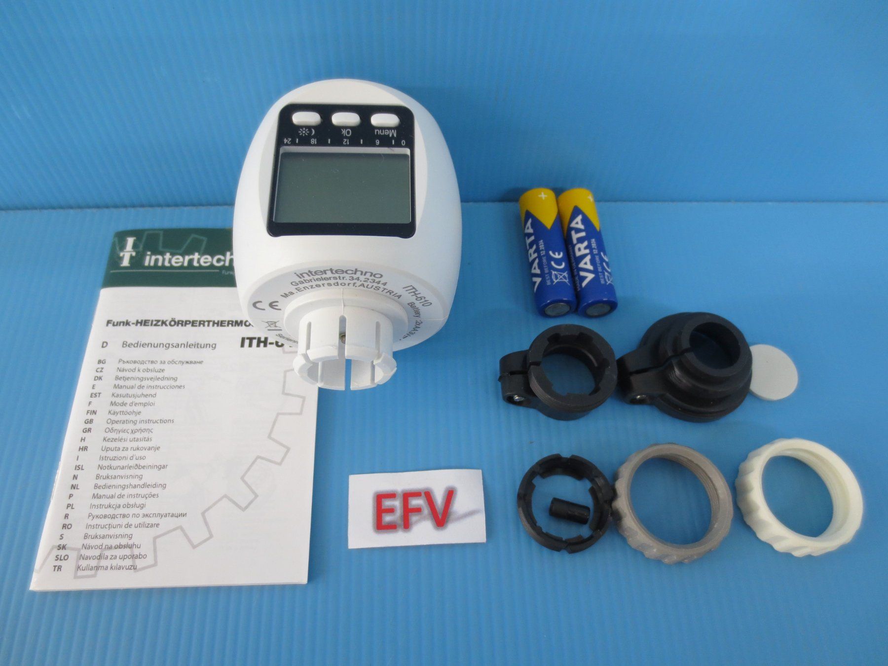Danfoss Systèmes de contrôle: Intertechno Funk-Heizkörperthermostat ITH-610 Danfoss OVP – Neuf avec emballage d'origine à Sulz LU par Elektrofachverkauf 1
