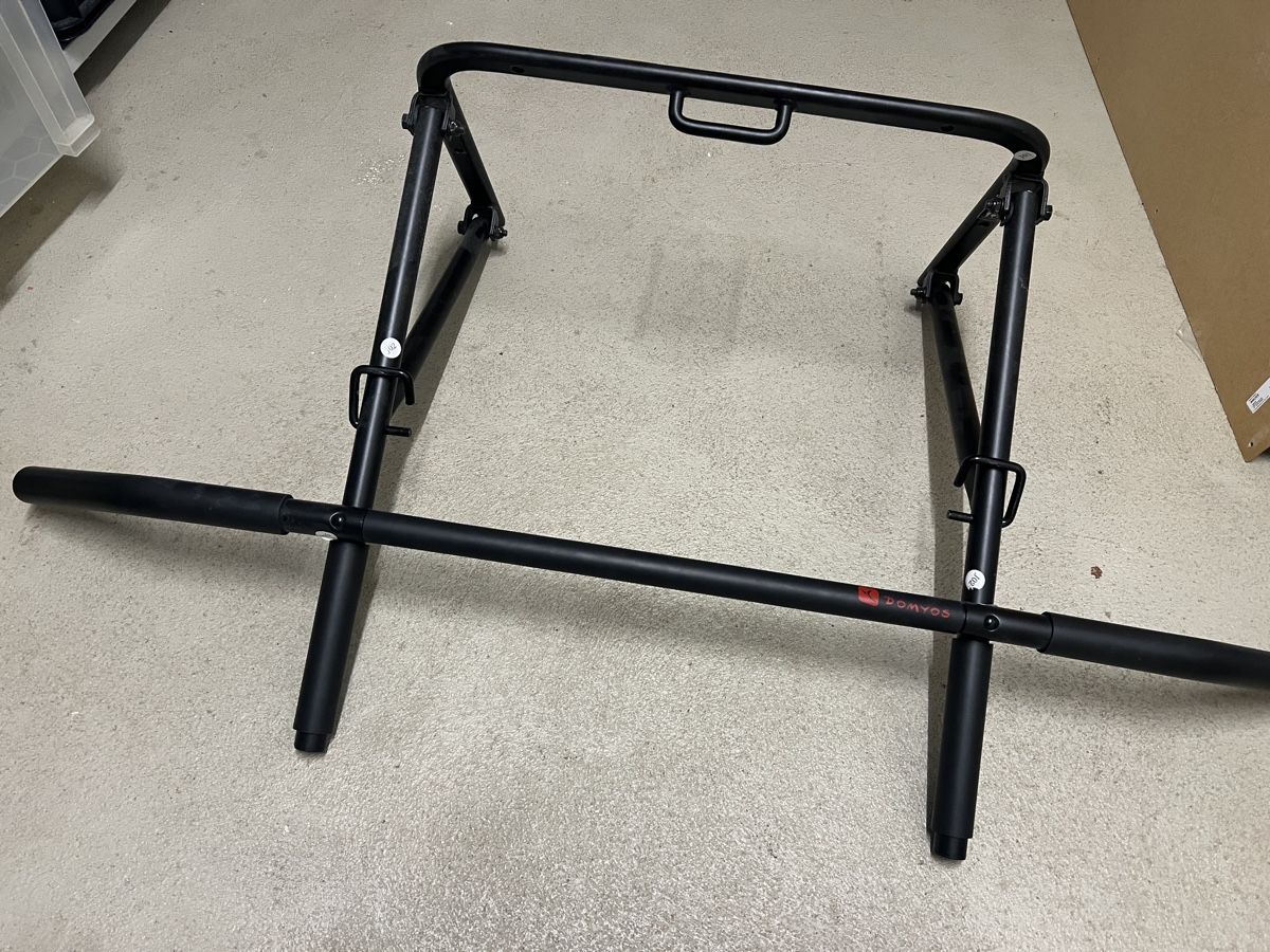 Decathlon Hometrainer: Pull up station black used DOMYOS good condition – Gebraucht aus Zug von vta_c9dc