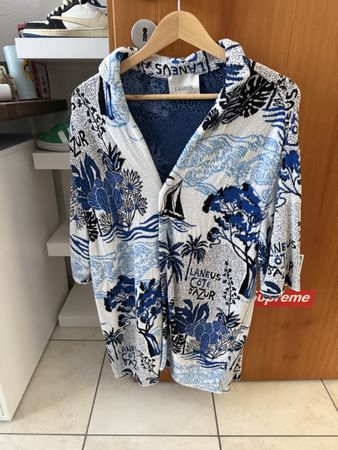 Laneus Côte d'Azur towelling shirt