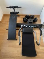 Fitnessgeräte: Bauchtrainer & Kurzhantelset 30kg & anderes