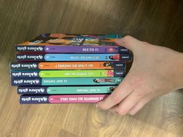 Lot de six livres, les Kinra girls