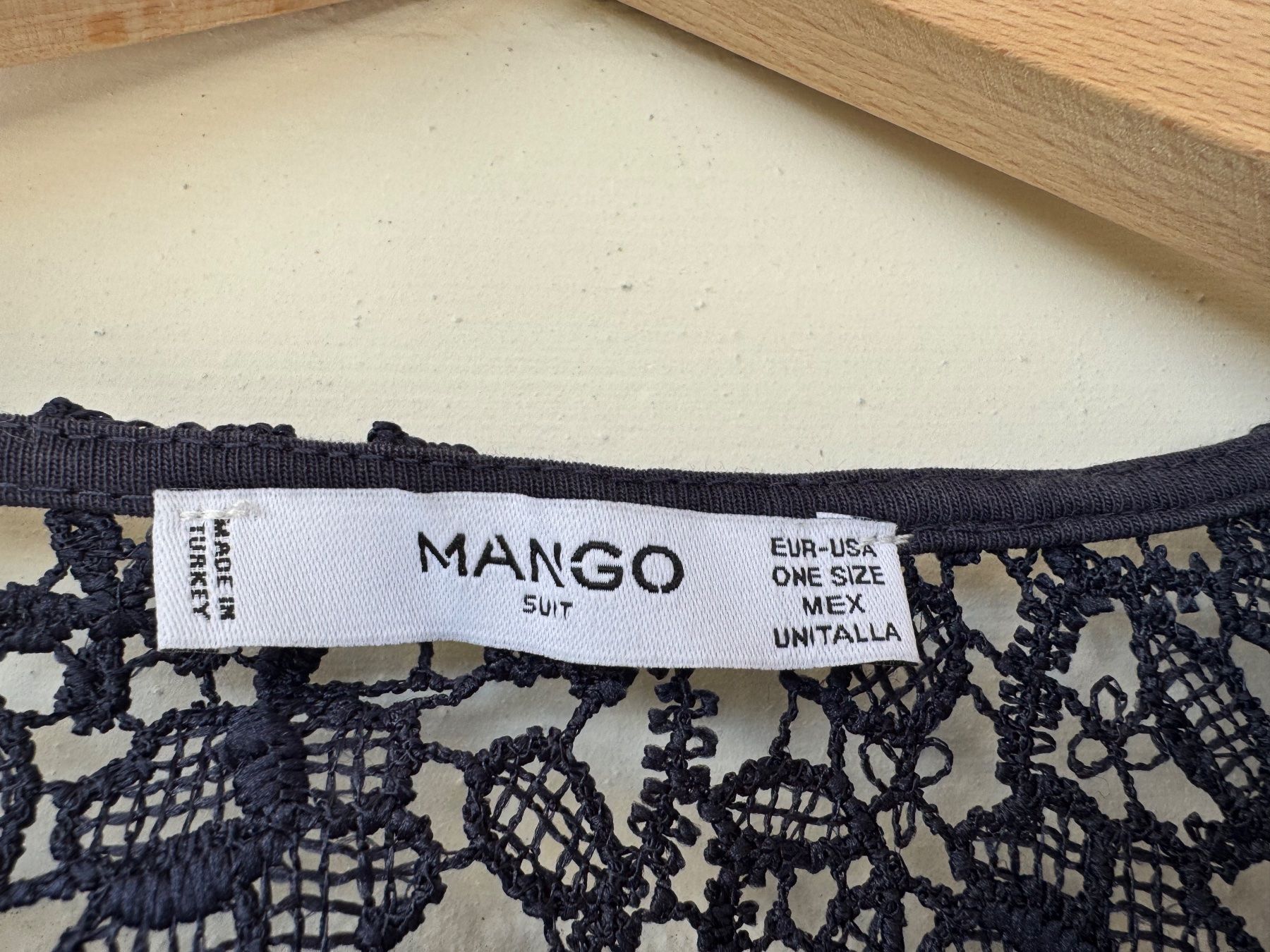 Mango Top: Mango Stickerei Oberteil dunkelblau  Onesize – Nuovo (secondo la descrizione) da Brütten venduto da Rod816 3
