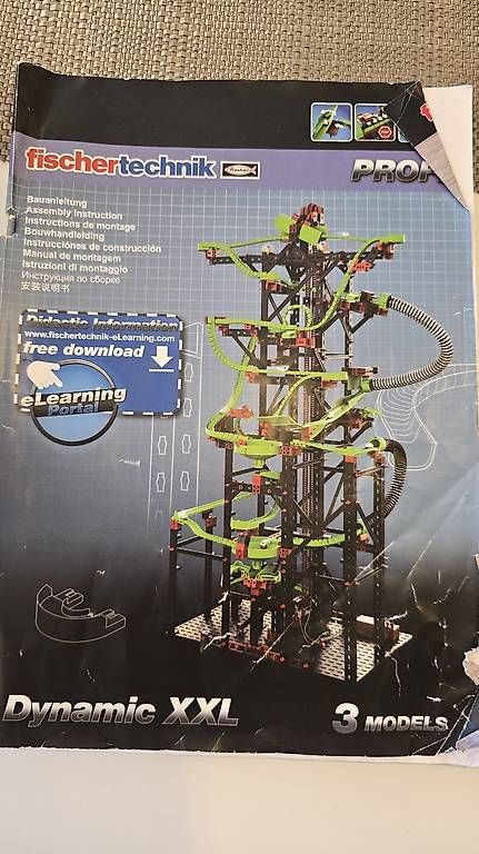 Giocattoli: Fisher technik kugelbahn dynamic xxl profi – Usato da Busswil BE venduto da Gunona 1