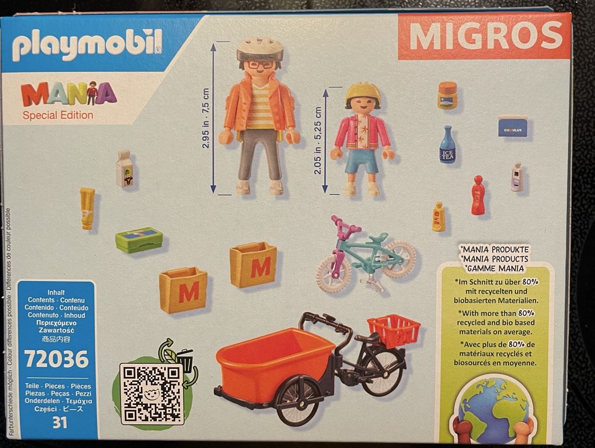 Playmobil Giocattoli: Playmobil Set Migros Mania – Nuovo e nell'imballaggio originale da Zürich venduto da Orkan68 1