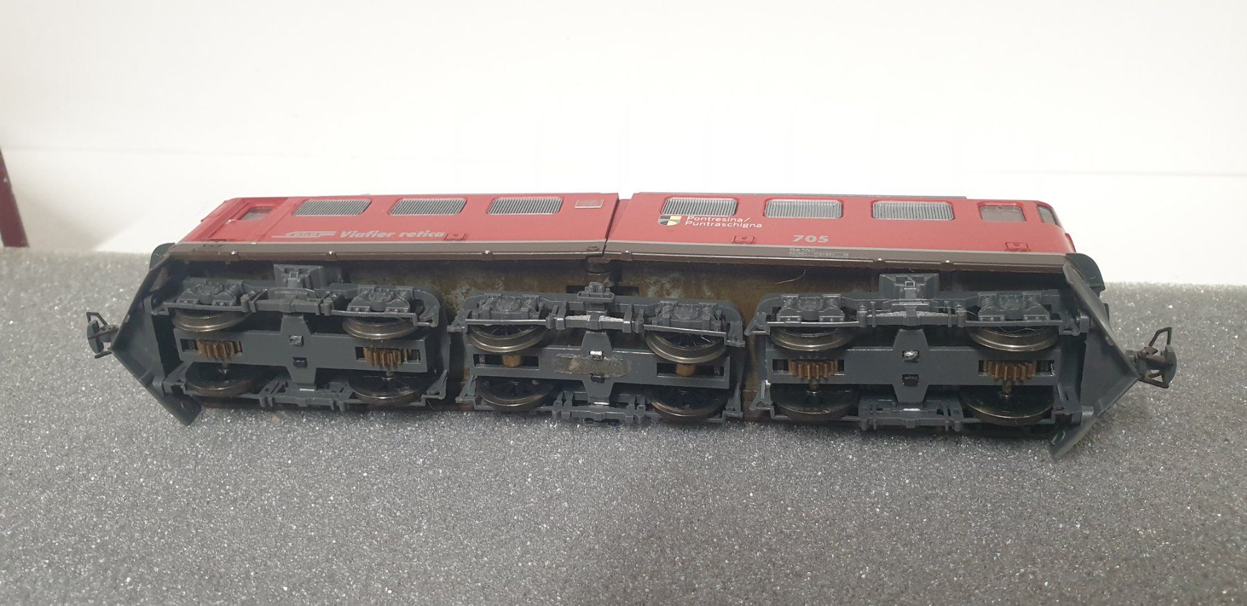 Bemo Modelleisenbahnen: Bemo RhB Ge6/6 ESU Digital 1254 125 – Gebraucht aus Geroldswil von TopTrain54 5
