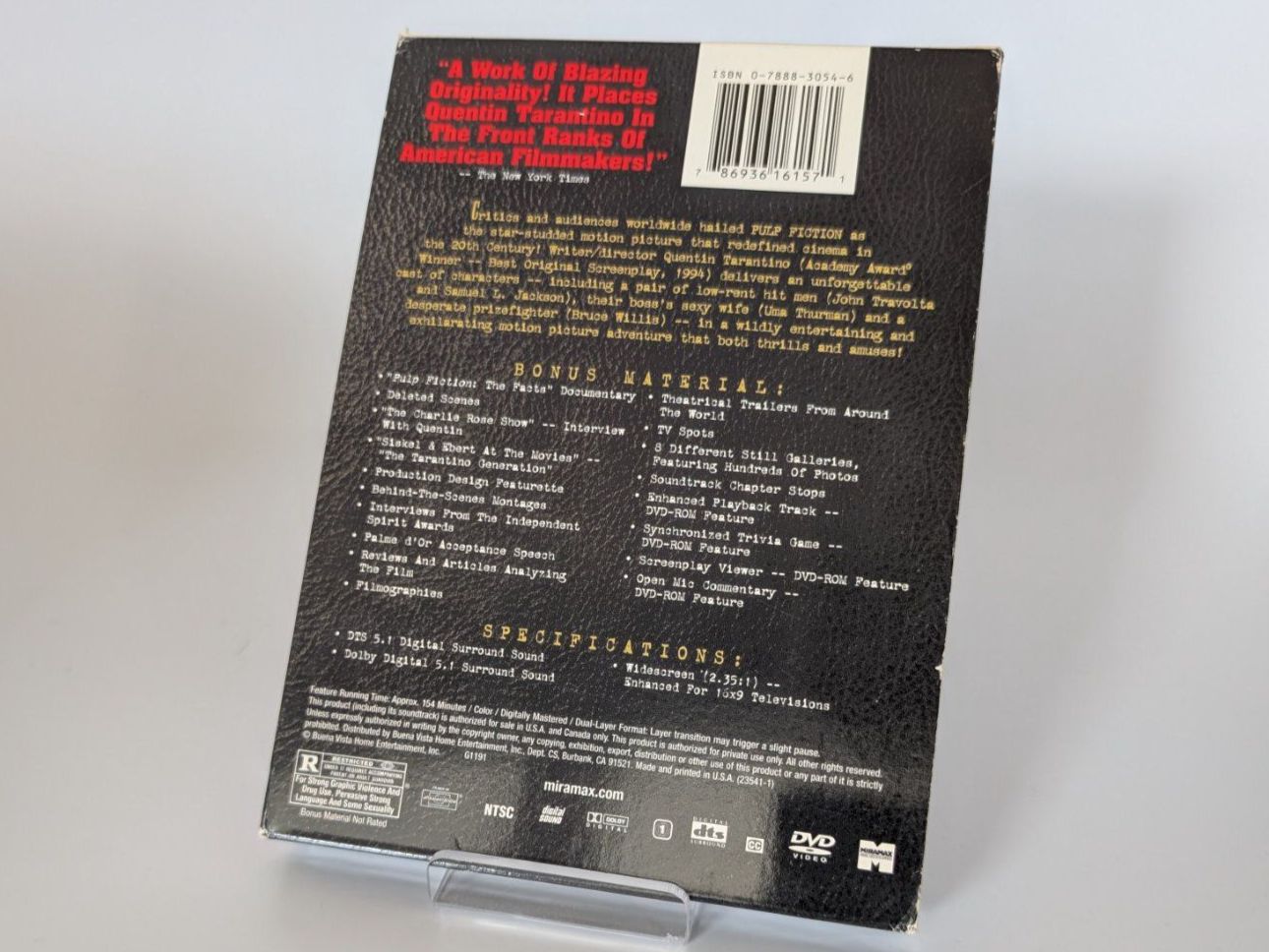Tutti i DVDs: Pulp Fiction DVD Collector's Edition – Usato da Ostermundigen venduto da TradeLab 4