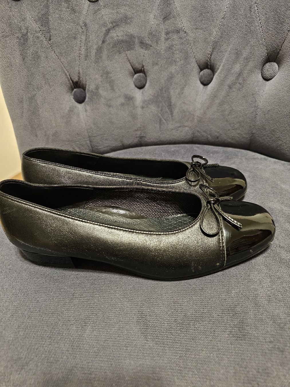 Ara Scarpe da donna: ballerines noires Ara T.38,5 – Usato da Bulle venduto da Diamant.15 2