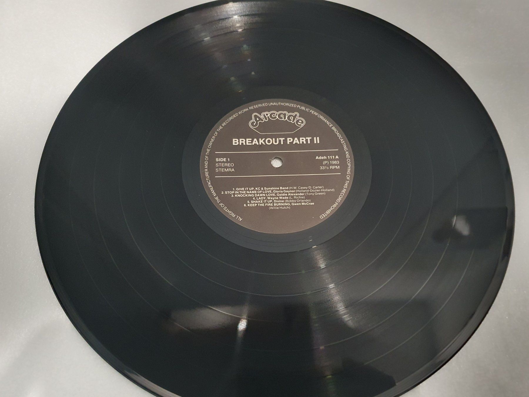 Dischi in vinile: Break Out Part 2 – Usato da Uster venduto da Vinyl-Leidenschaft 3