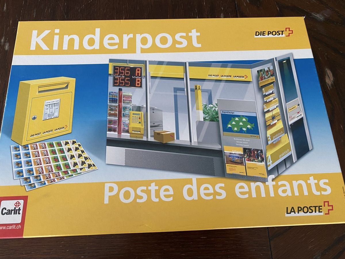 Carlit Giochi: Kinderpost La Poste Carcassonne-Spiel – Usato da Hindelbank venduto da 1374