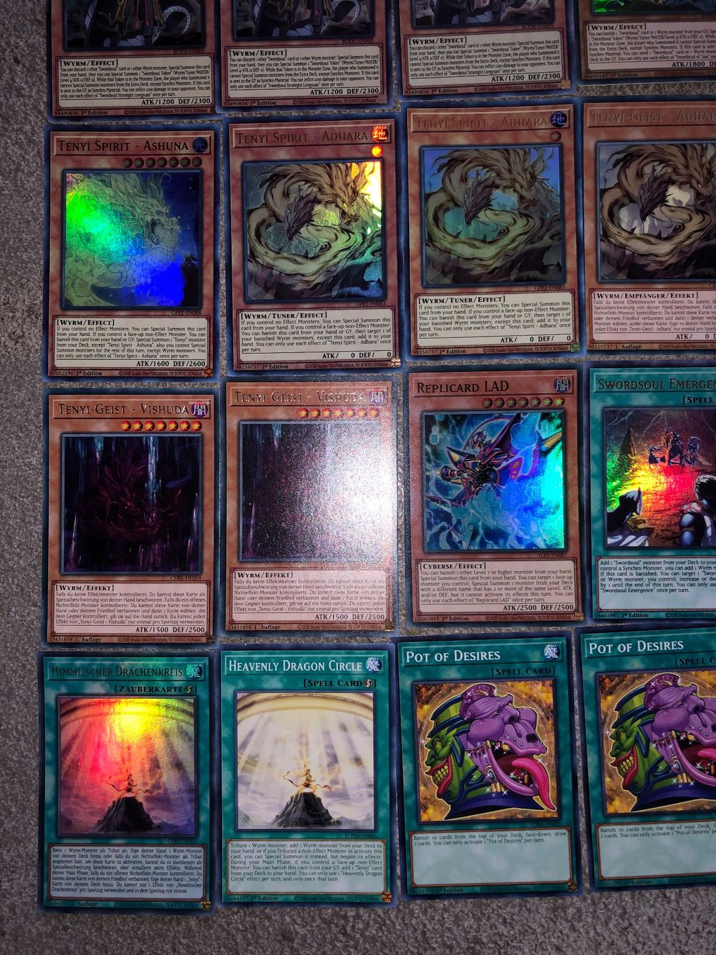 Yugioh Sammelbilder & Trading cards: TurnierDeck Schwertseele & Tenyi | BODE / BACH etc. – Gebraucht aus Altstätten SG von ChangeMaker 4