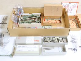 Grosses Märklin Oberleitung Set - Masten & Fahrdraht & Zubeh