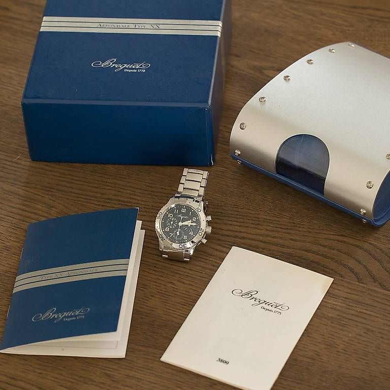 Montres: Breguet Type XX, référence 3800, vendue en 1998 – D'occasion à Lausanne par inf_dft9 3