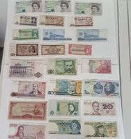 Grosses Lot alter Banknoten, bitte beachten Sie die Bilder