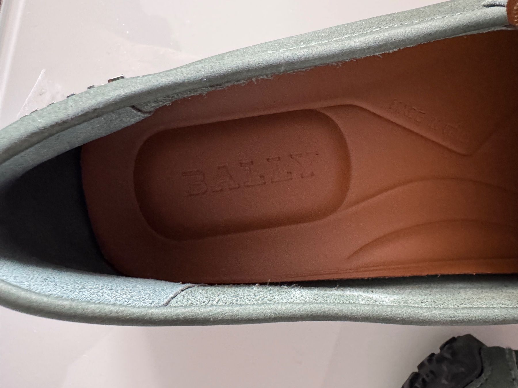 Bally Scarpe da donna: BALLY Pier Loafer Grün. 39 – Nuovo e nell'imballaggio originale da Volketswil venduto da praxis12 3