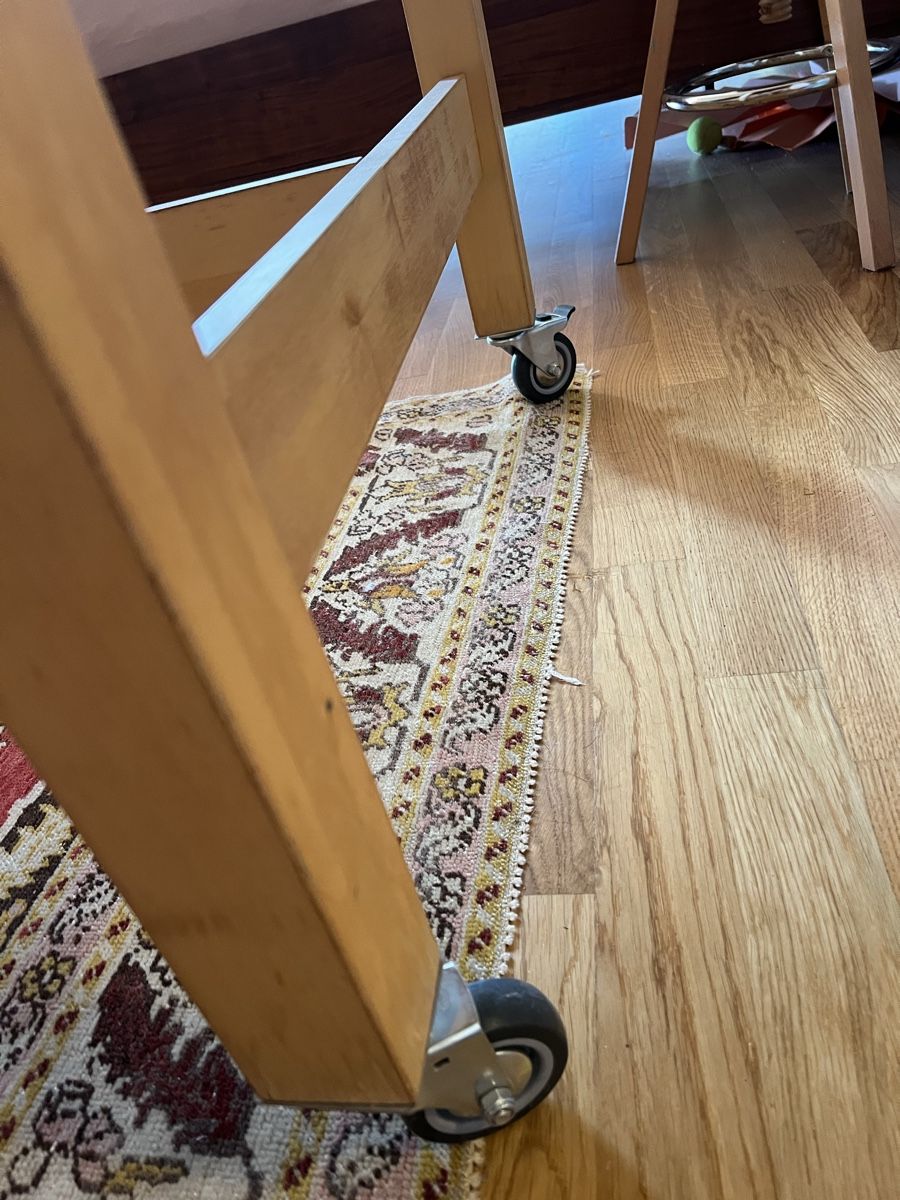 Tische: IKEA NORDEN table with wheels used condition – Gebraucht aus Wädenswil von puh_n8wy 8