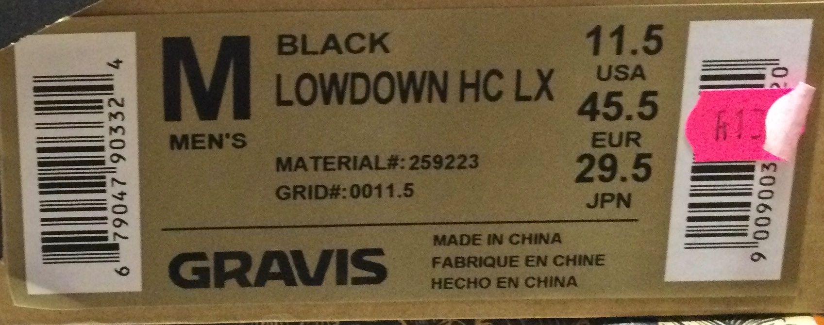 Scarpe da uomo: Gravis Lowdown (EU 45.5) – Nuovo e nell'imballaggio originale da Schaffhausen venduto da Fresh-Stuff 1
