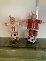 Fussball Deko Figuren, 2 Stk., wie neu, für Sportfans