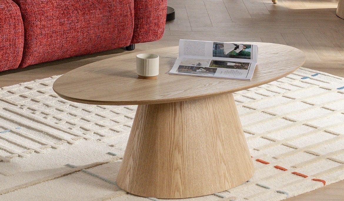 Tavoli: Ovaler moderner Salontisch – Nuovo (secondo la descrizione) da Nänikon venduto da GibsonMarshall 1