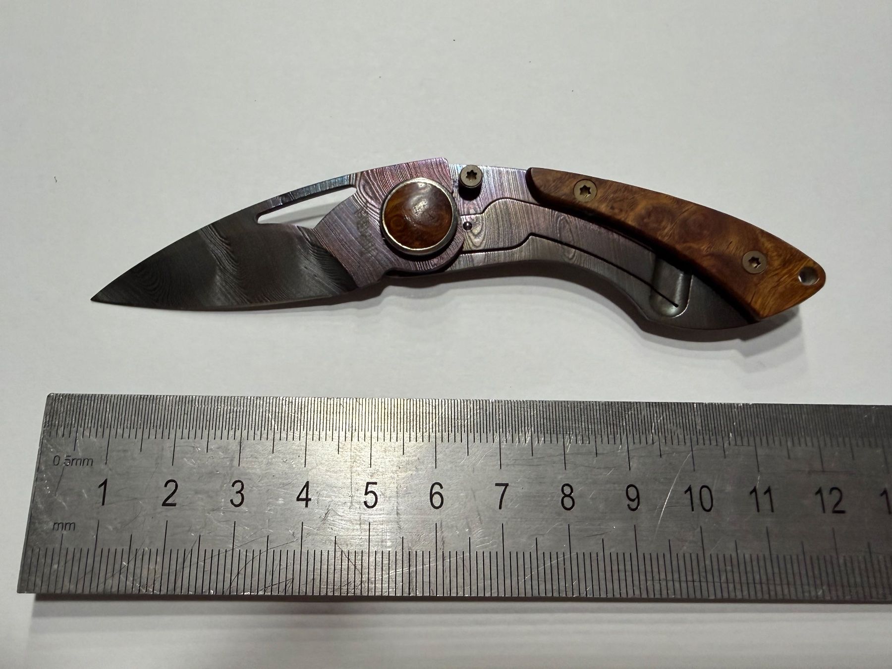 Accessori: Tecnocut Einhandmesser, Viper Slim Line, Damasteel – Nuovo (secondo la descrizione) da Bertschikon Gossau venduto da CyberUrs 1