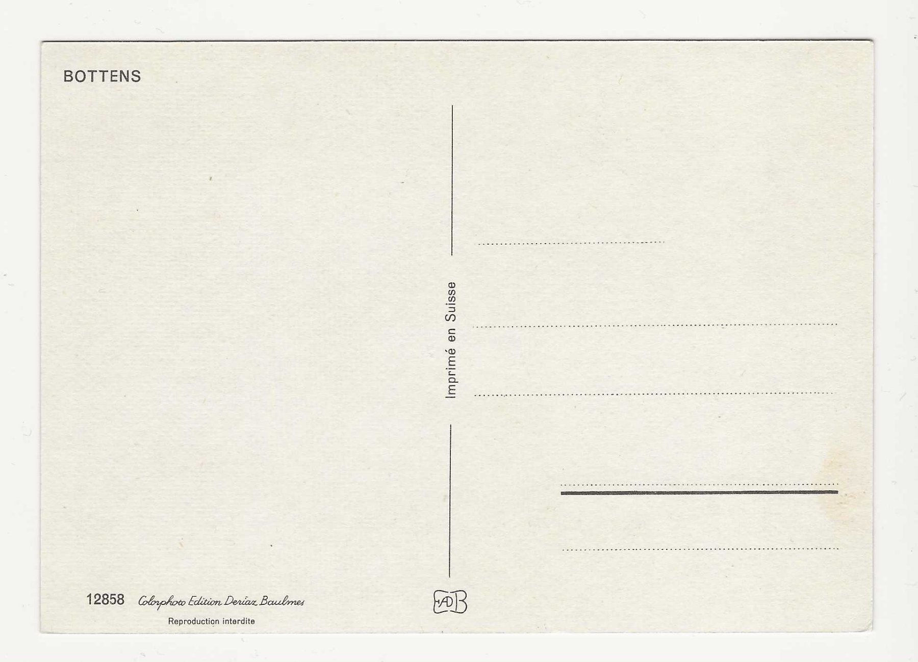 Cartes postales: BOTTENS – D'occasion à Küttigen par rolypo 1