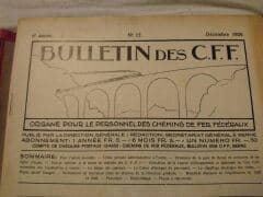 Libri: Bulletin CFF / Année 1929 – Usato da Cortaillod venduto da signep 8