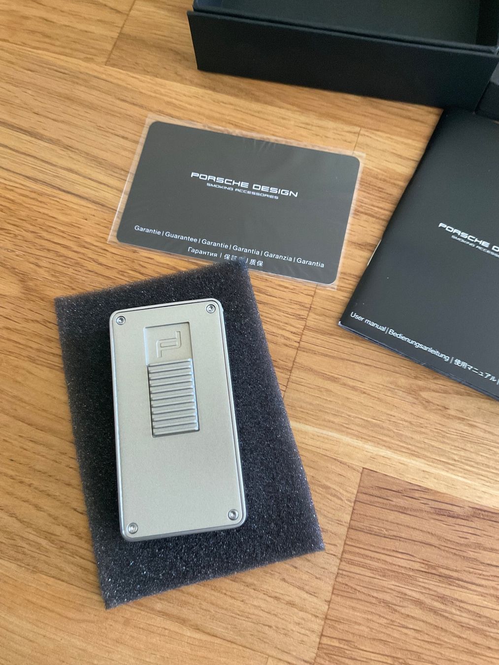 Porsche Accendini: briquet porsche design – Nuovo e nell'imballaggio originale da Renens VD venduto da Popeye99