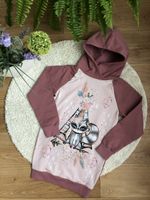 HANDMADE Mädchen Hoodie Gr. 122/128 *1x getragen 
