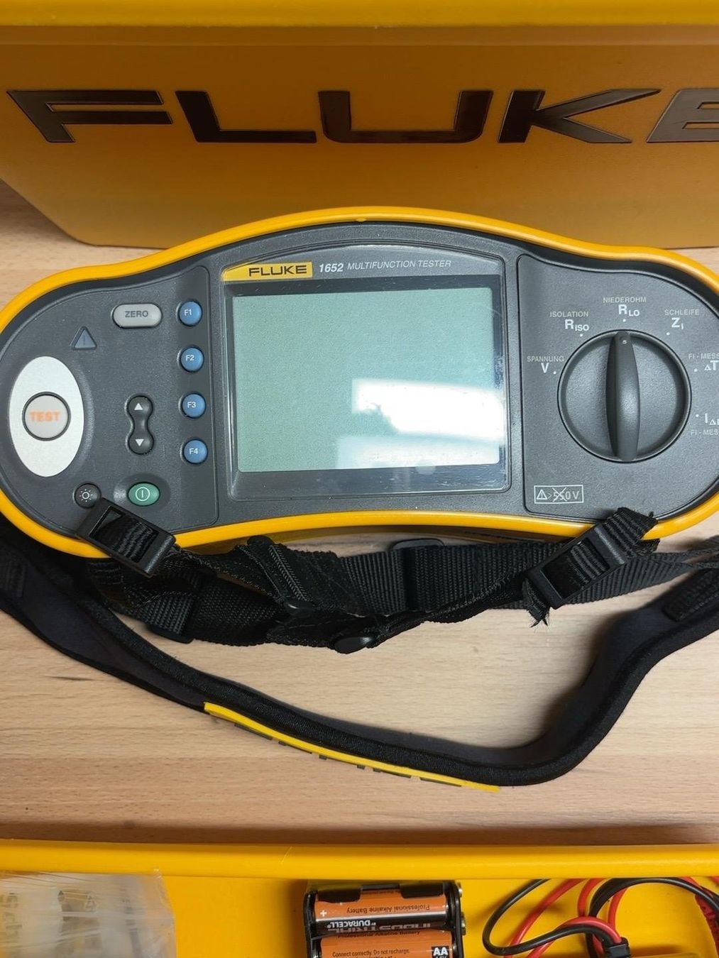 Fluke Misurare: Fluke 1652 Multifunktionstester / Installationstester inkl. – Usato da Basel venduto da Ricardo.1Br 1