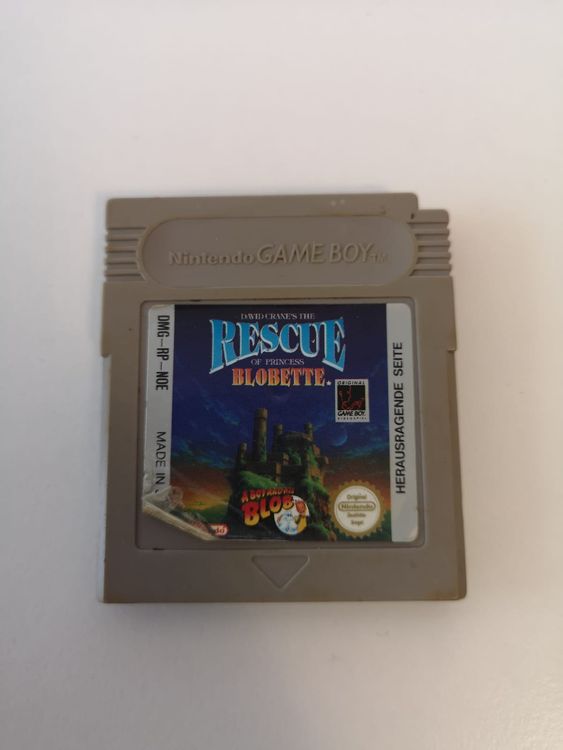 Jeu Game Boy The Rescue Of Princess Blobette - Limited Run - Neuf Sous Blister
