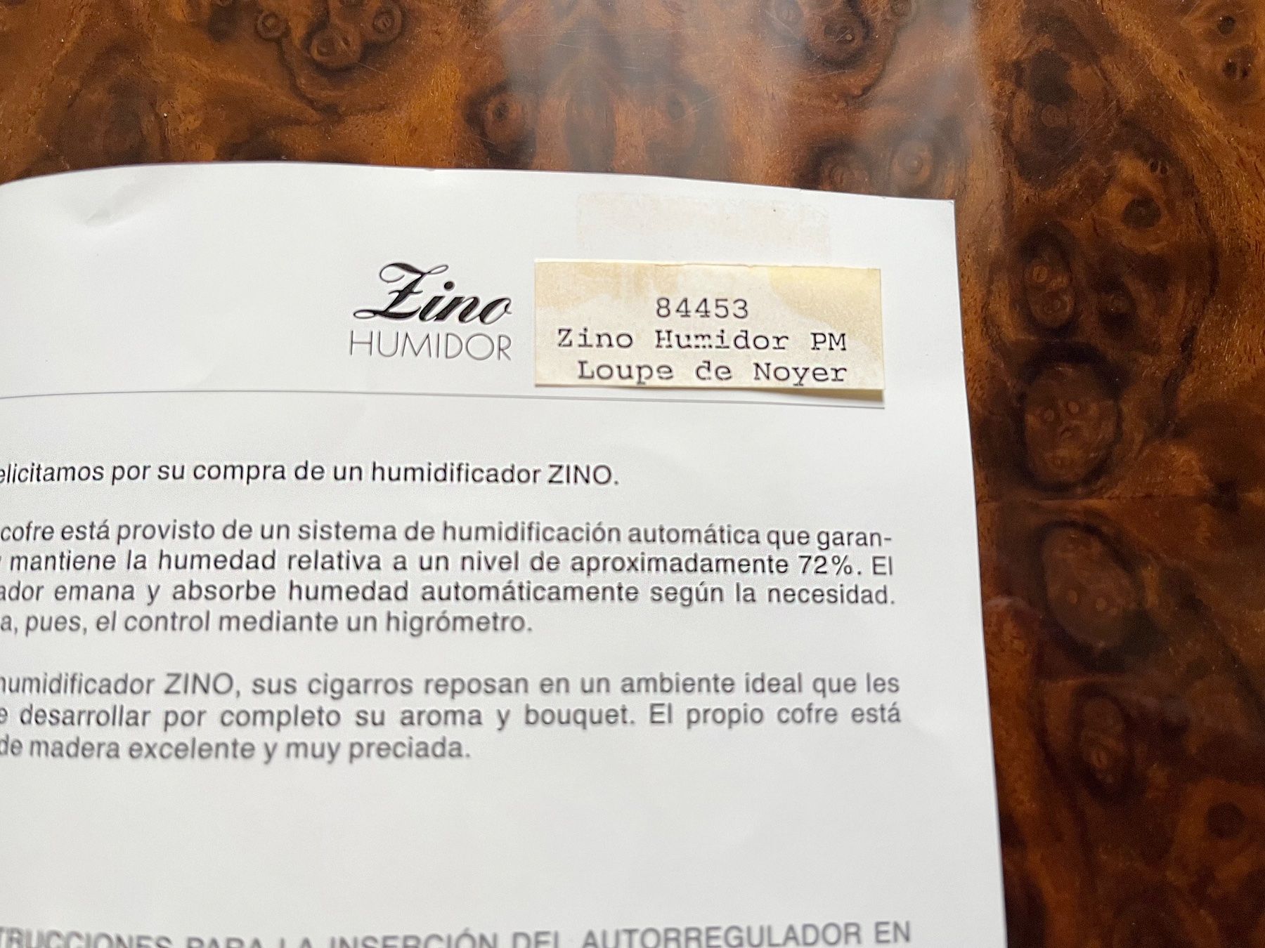 Davidoff Humidor per sigari: ZINO humidor – Usato da LAUSANNE venduto da PUMPERNICKEL3 3