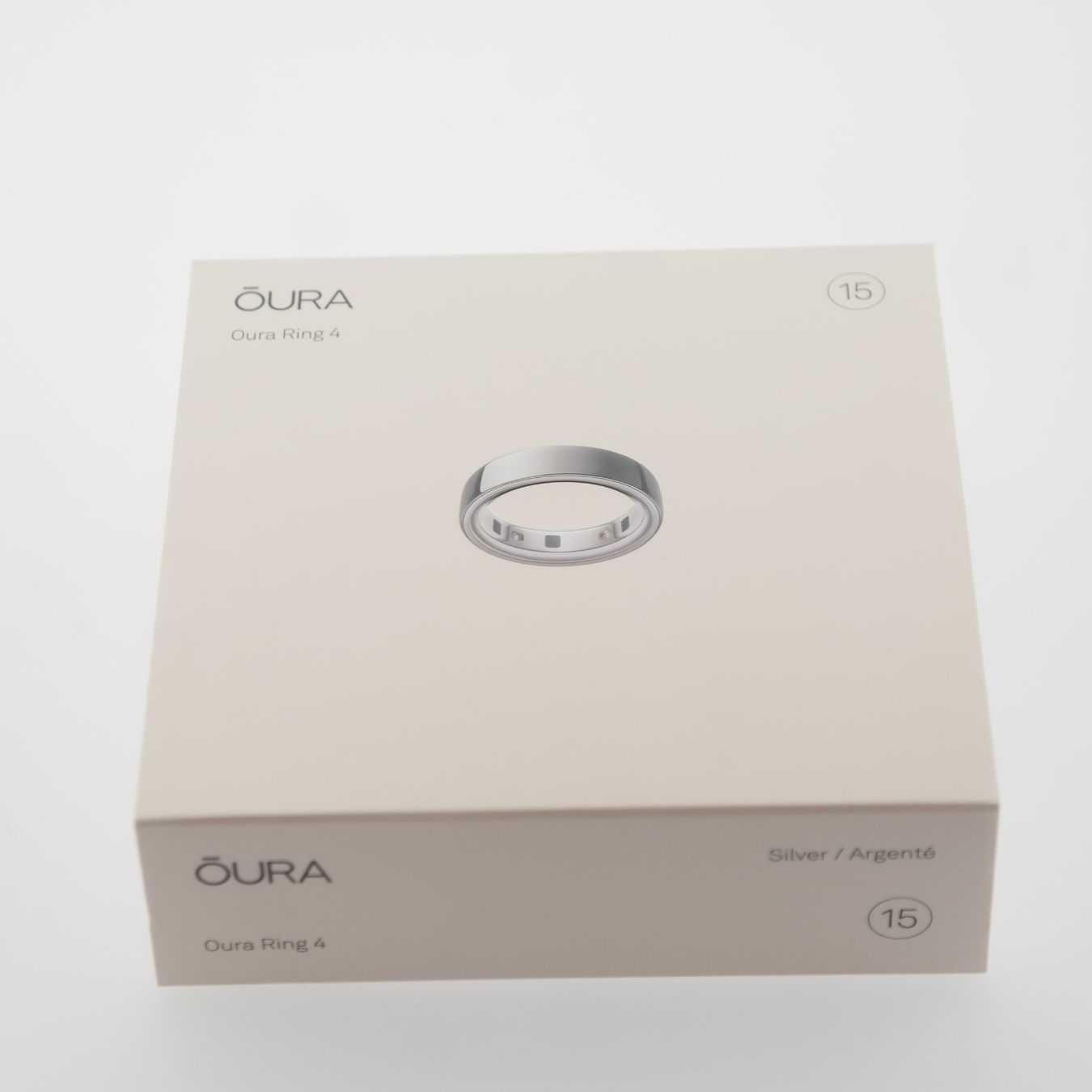 Smartwatch: SmartRing Oura Ring 4 Silver - taille 15 (23.6 mm) – Usato da Bouveret venduto da dorco 3