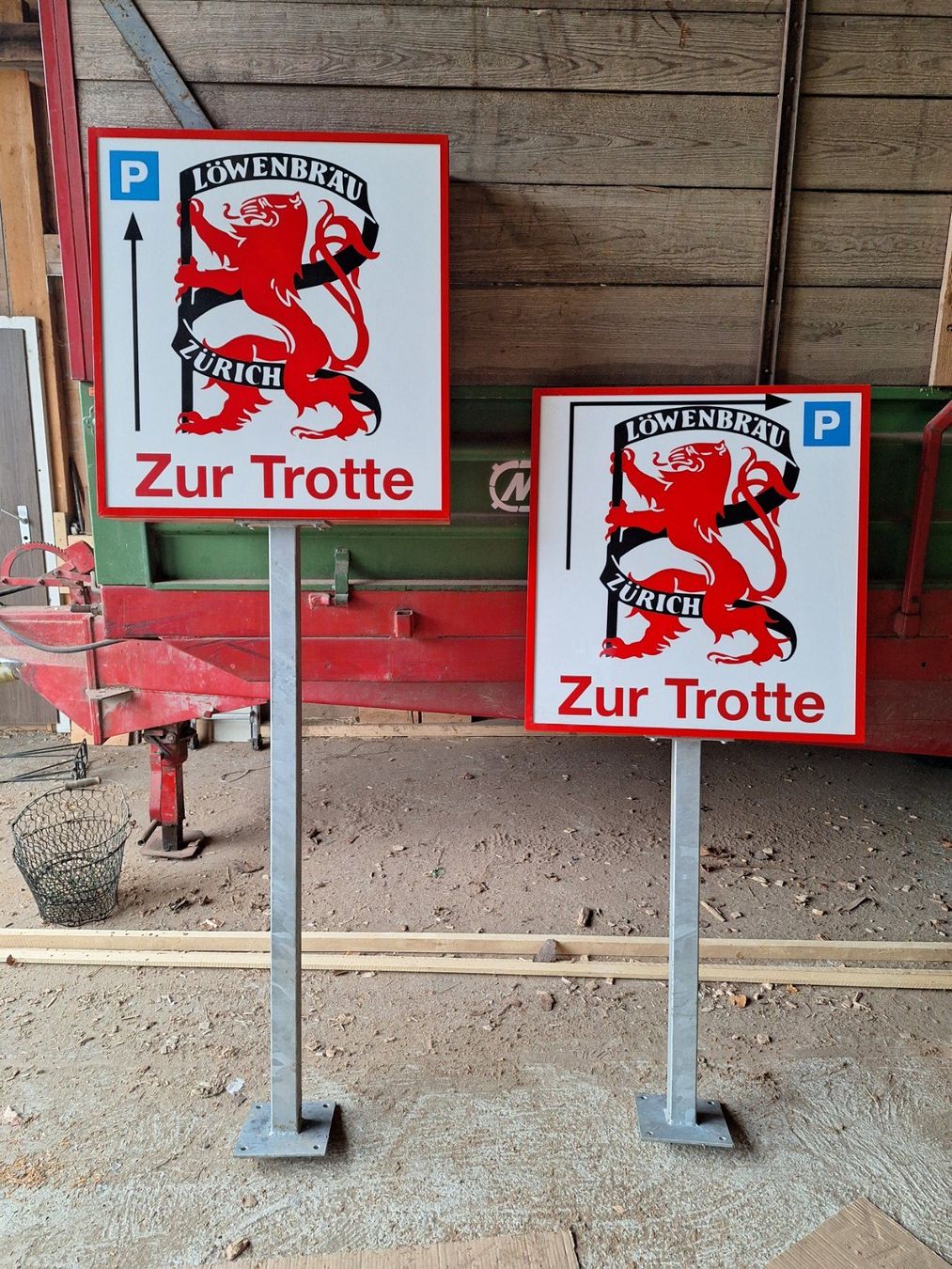 Löwenbräu Insegne: Werbetafel Löwenbräu – Nuovo e nell'imballaggio originale da Oetwil am See venduto da Gutazen 3