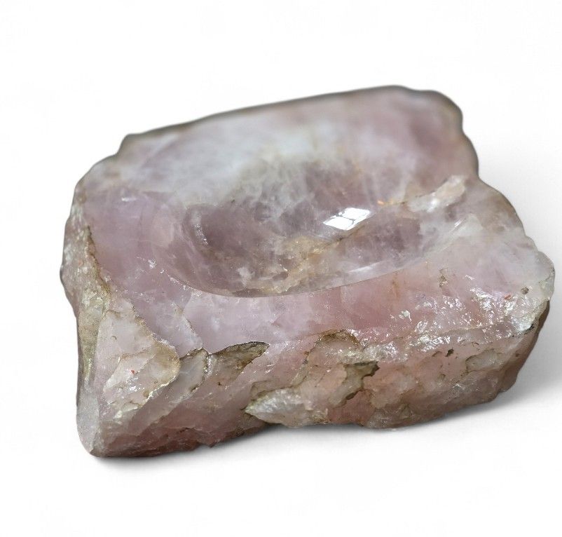 Portacenere: cendrier en quartz  rose pierre brute naturel – Usato da Vernier venduto da 19pigments