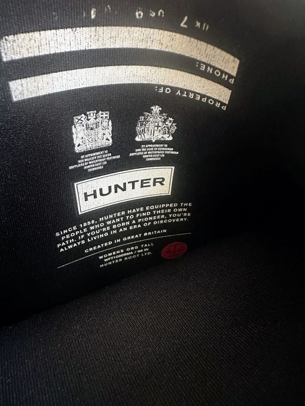 Hunter Chaussures hommes: HUNTER Gummistiefel 40/41 – D'occasion à Reinach BL par akkezdet 2