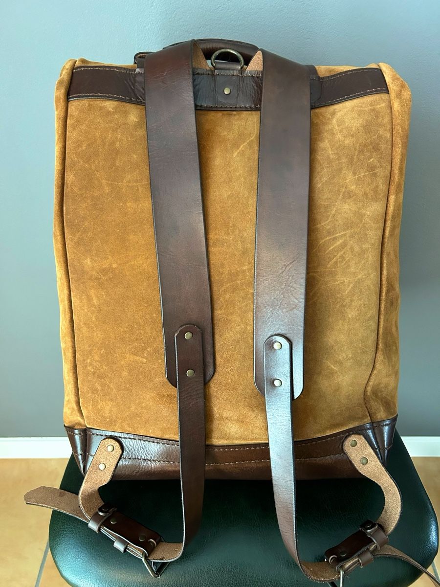 Zaini: Handgefertigter Lederrucksack – Nuovo (secondo la descrizione) da Uster venduto da Zaubermax 1